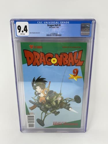 DRAGON BALL #9 CGC 9.4 GOKU AKIRA TORIYAMA VIZ COMICS