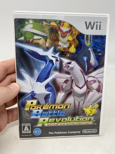 pokemon battle revolution Wii Nintendo Tested Used Japanese Games NTSC-J