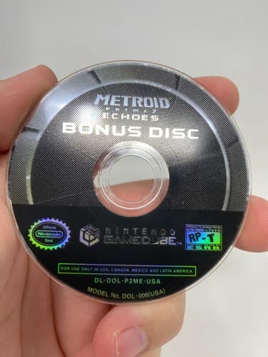 Metroid Prime 2: Echoes Bonus Disc Nintendo Gamecube Disc Only Great Condition! — photo 2