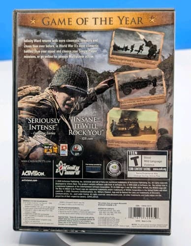 Call of Duty 2 (PC) – GOTY Edition Complete w/ Case, Manual & Discs — photo 2