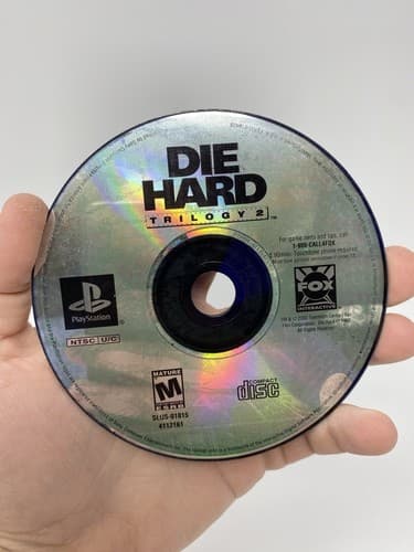 Die Hard Trilogy 2 (Sony Playstation) Disc Only Cleaned & Tested
