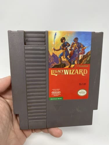 Legacy of the Wizard (Nintendo Entertainment System, 1989) - Tested Cart Only