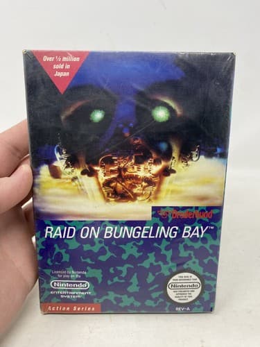 Raid On Bungeling Bay NES Nintendo Factory Sealed New Authentic! RARE!