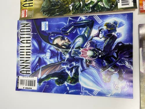 Marvel Comics Annihilation Lot of 6 Nova 1,4/4 and 1,2,3,4/6 Authentic Ronan — photo 2