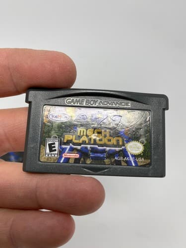 Mech Platoon (Nintendo Game Boy Advance, 2001) Cart & Manual Only Authentic — photo 3