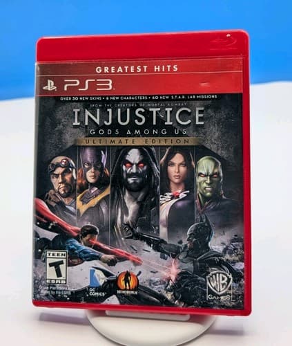 Injustice Gods Among Us Ultimate Edition PS3 Greatest Hits CIB