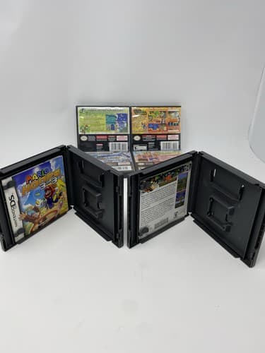 Nintendo DS Lot 6 CASES ONLY Mario Party Luigi Hoops Peach Sonic Olympic Yoshi — photo 3
