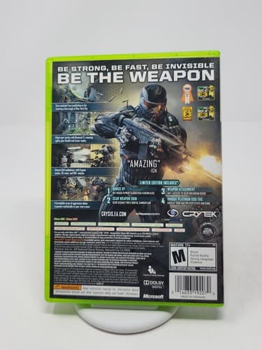 Crysis 2 Limited Edition (Xbox 360, 2011) Complete Tested Working — photo 2