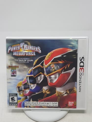 Power Ranger Megaforce Nintendo 3DS Brand New Sealed