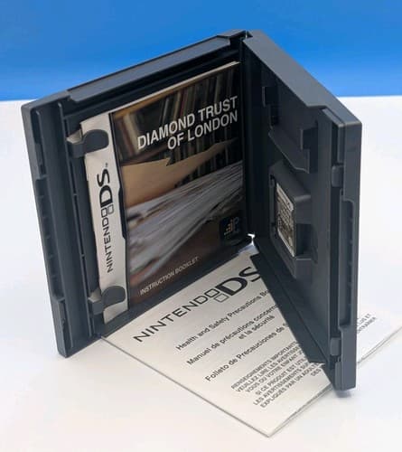 Diamond Trust Of London Nintendo DS, Very Rare, Jason Rohrer, Tom Bailey CIB — photo 3