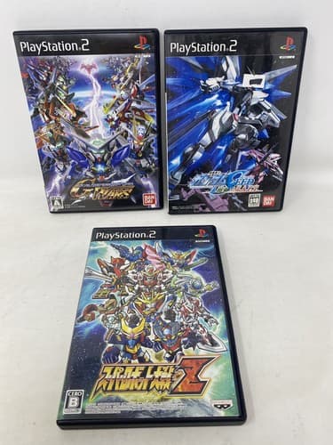 Gundam Seed Generation Wars Robot Taisen Lot PS2 PlayStation 2 NTSC-J Region