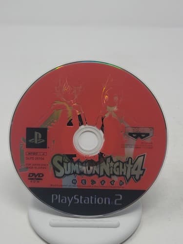 Summon Night 4 Sony PlayStation 2 PS2 Japanese Import Tested US Seller — photo 4