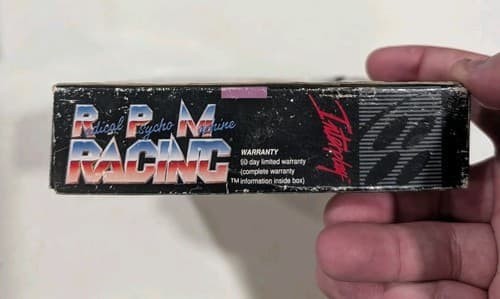 RPM Radical Psycho Machine Racing (Super Nintendo | SNES) Game And Box, Damaged — photo 5