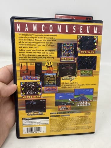 Namco Museum & 50th Anniversary Loy Of 2 PlayStation 2 PS2 Games Ships Fast — photo 3