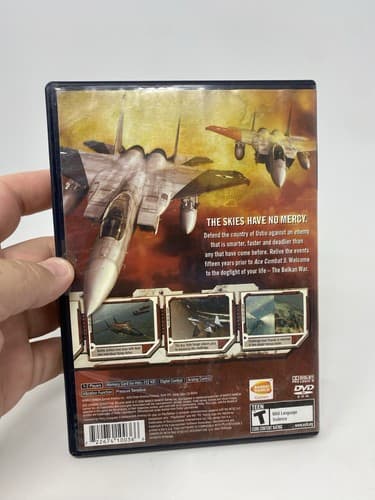 Ace Combat Zero: The Belkan War (PS2, 2006) T NTSC-U/C w/ Manual Tested Clean — photo 7