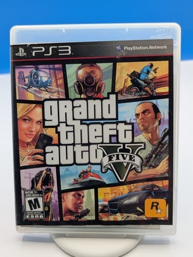 Grand Theft Auto V aka GTA5 (Sony Playstation 3, PS3) - CIB With Map