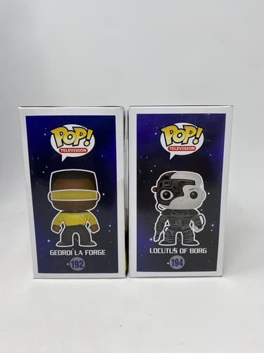 Funko Pop Star Trek The Next Generation Lot - Locutus of Borg Geordi La Forge — photo 7