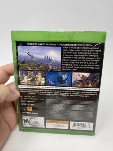 XBOX ONE GRAND THEFT AUTO V FIVE PREMIUM EDITION BRAND NEW SEALED PREP FOR GTA 6 — photo 8