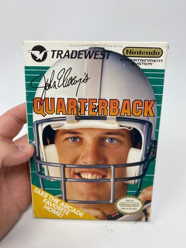 John Elway's Quarterback (Nintendo Entertainment System, 1989) CIB Complete