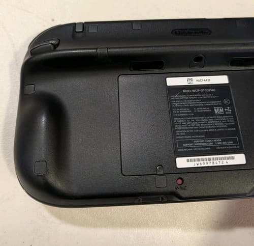Nintendo Wii U GamePad WUP-010(USA) Black Tablet Only TESTED! WORKS! — photo 6
