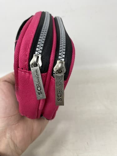Nintendo Official DS/Lite/DSi Pink Carrying Case Bag Ships Fast Authentic — photo 7