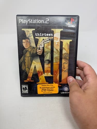 Thirteen XIII PS2 Sony PlayStation 2 Black Label CIB Complete w/ Manual PS2