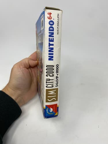 SimCity 2000 Nintendo 64 N64 Japanese Import CIB Box Manual Tray NTSC-J — photo 3