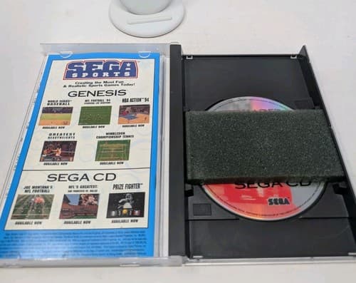 Formula One World Championship: Beyond the Limit (Sega CD, 1994) Complete W Reg — photo 4
