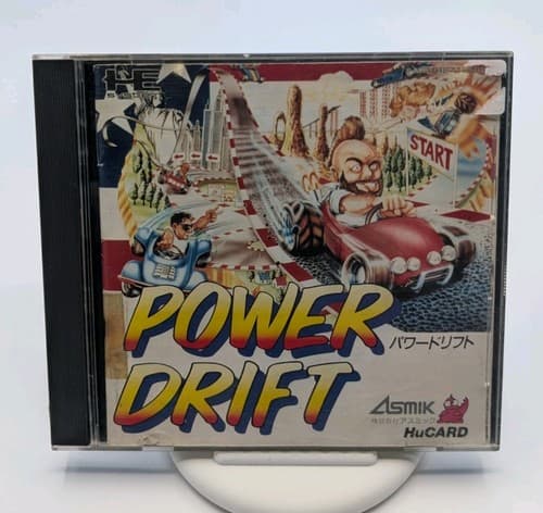 NEC PC Engine Hucard - Power Drift - Import Japan Japanese US SELLER