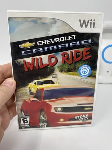 Chevrolet Camaro: Wild Ride Nintendo Wii Complete Tested Working  w/ Wheel — photo 2