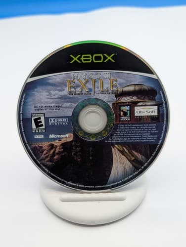 Myst III Exile & Myst IV Revelation Lot Of 2 Xbox Games Complete CIB Tested — photo 7