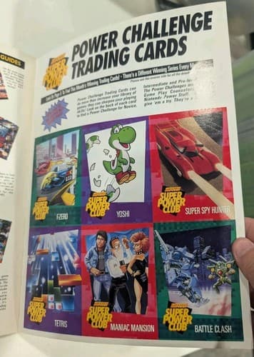 Nintendo Power Magazine Vol 50 The Legend of Zelda Link’s Poster/cards/tattoos — photo 7
