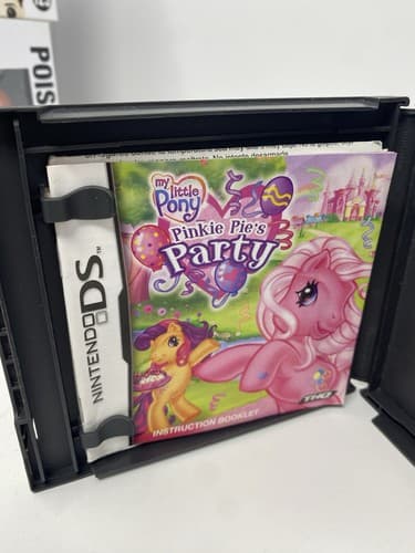 My Little Pony Pinkie Pie's Party Nintendo DS Complete CIB Game Case Manual THQ — photo 9