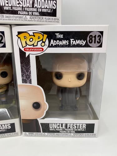 Funko Pop! Addams Family Vinyl Figures Lot of 3 - Wednesday Addams Uncle Fester — photo 4