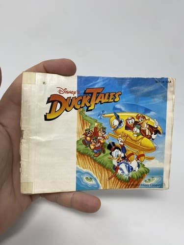 Authentic Nintendo NES Instruction Manual Only Disney's Duck Tales  Book