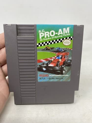 R.C. Pro-Am (Nintendo Entertainment System, 1988) Cartridge Only Authentic 