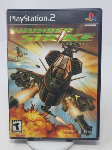 Thunder Strike Operation Phoenix - Sony Playstation 2 Tested Authentic