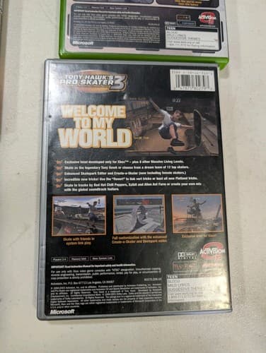 Tony Hawk Original Xbox Game Cases / Manuals - No Game — photo 9