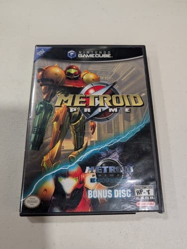 No Game, Box Only - Metroid Prime Echoes Bonus Disc - Nintendo Gamecube