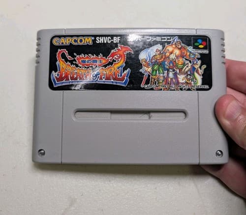 Breath of Fire 1 Super Famicom SFC Japan import US Seller — photo 2