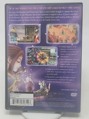 Arc the Lad: Twilight of the Spirits (Sony PlayStation 2, 2003) PS2 Cib Complete — photo 2
