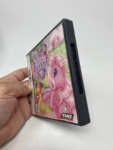 My Little Pony Pinkie Pie's Party Nintendo DS Complete CIB Game Case Manual THQ — photo 2