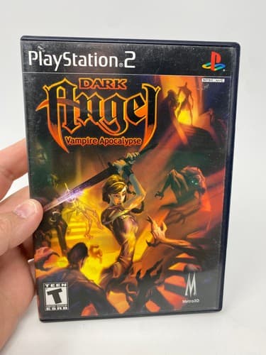 Dark Angel Vampire Apocalypse (Playstation 2 PS2) Complete CIB w/ Manual Tested!