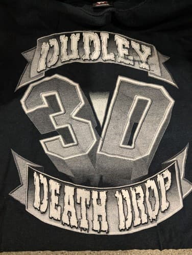 Dudley Boyz 3D Death Drop Dem Damn Dudley T-Shirt XL/2XL? WWF Vintage Authentic 