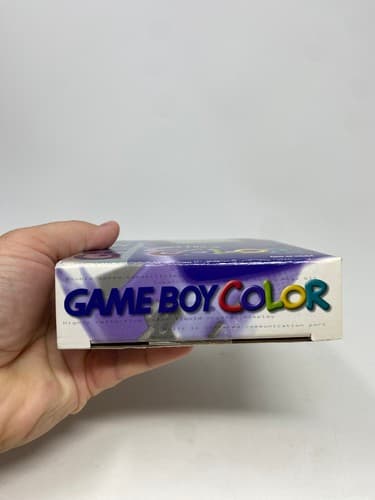 Nintendo Gameboy Color GBC Grape Purple Handheld System CGB-001 w/box — photo 5