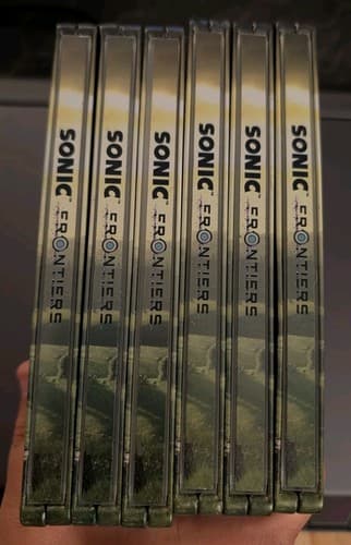 Sonic Frontiers Steelbook Lot Of 6 PS4 Xbox One - No Games! — photo 2