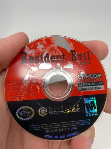 Resident Evil (Nintendo GameCube 2002) GCN Disc 2 ONLY — photo 2