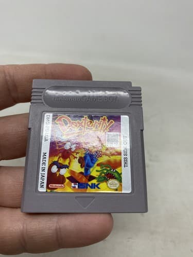 Nintendo Game Boy Dexterity Authentic Official Tested Working Cartridge SNK 1990 — photo 3