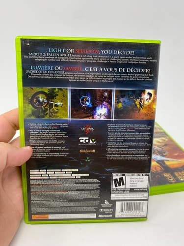 Sacred 2 Fallen Angel & Reckoning Microsoft Xbox 360 Video Game Lot of 2 CIB — photo 6
