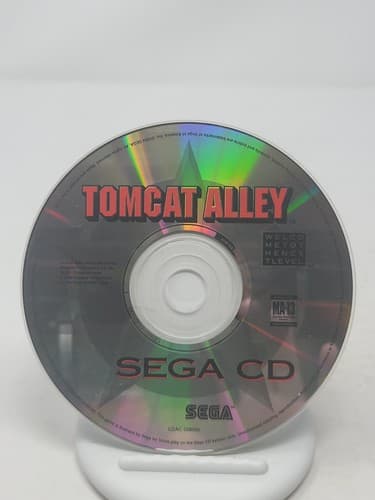Tomcat Alley (Sega CD, 1994) Complete CIB Tested Works w/ Manual — photo 9